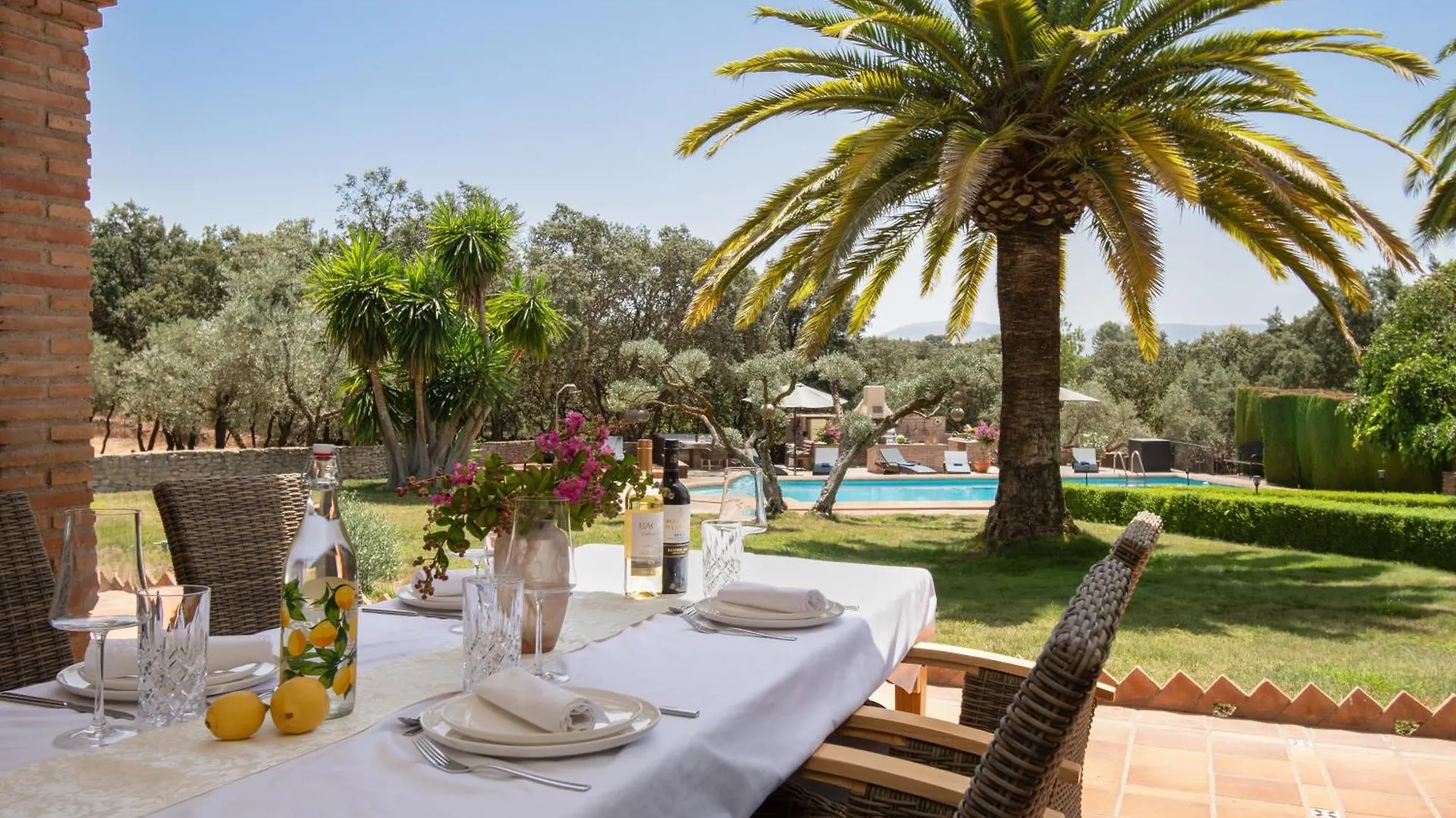 Andalusische Luxus-Finca Villa La Almunia Garden Ronda Arriate 0*,