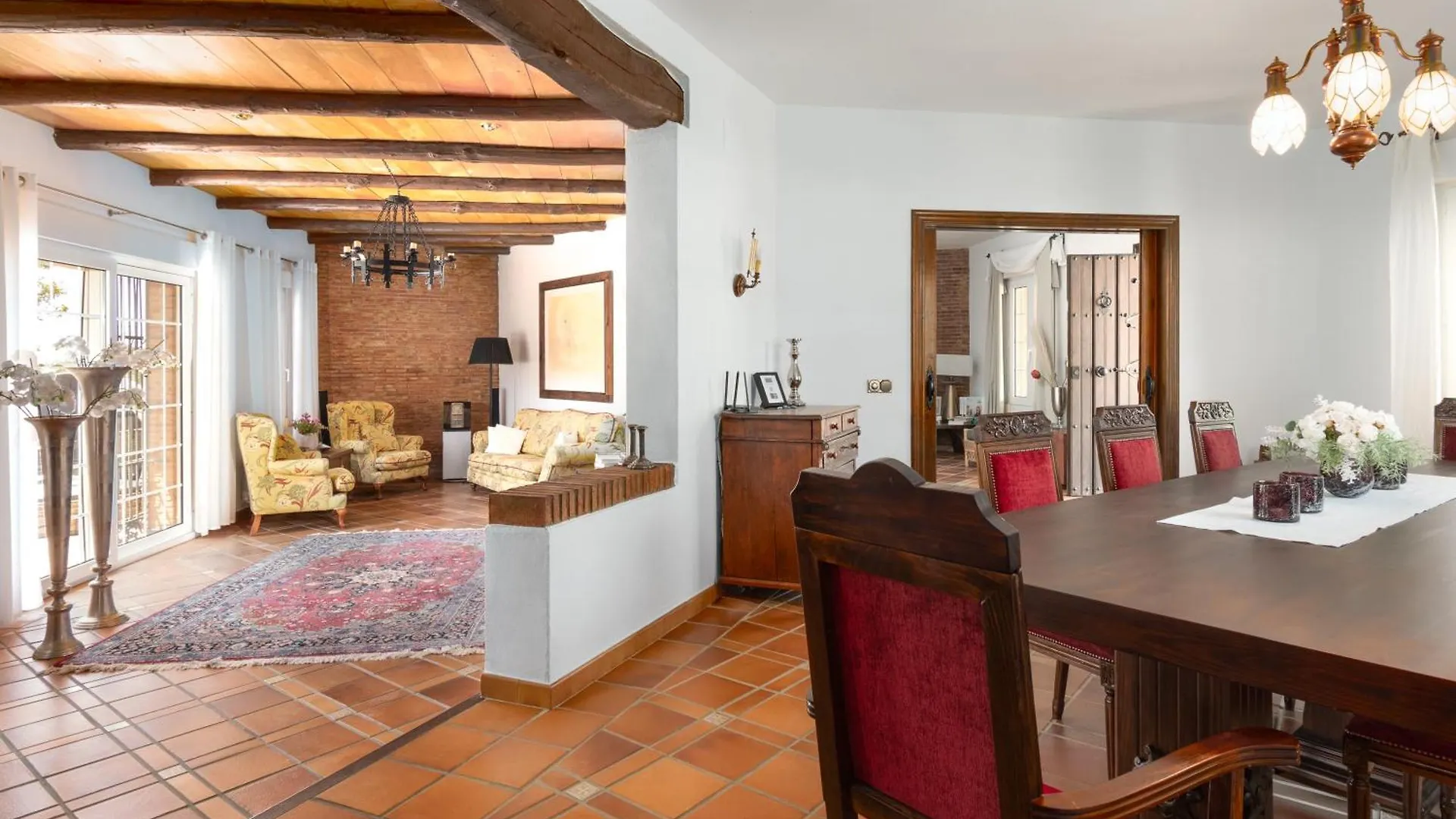 Andalusische Luxus-Finca Villa La Almunia Garden Ronda Arriate Spain