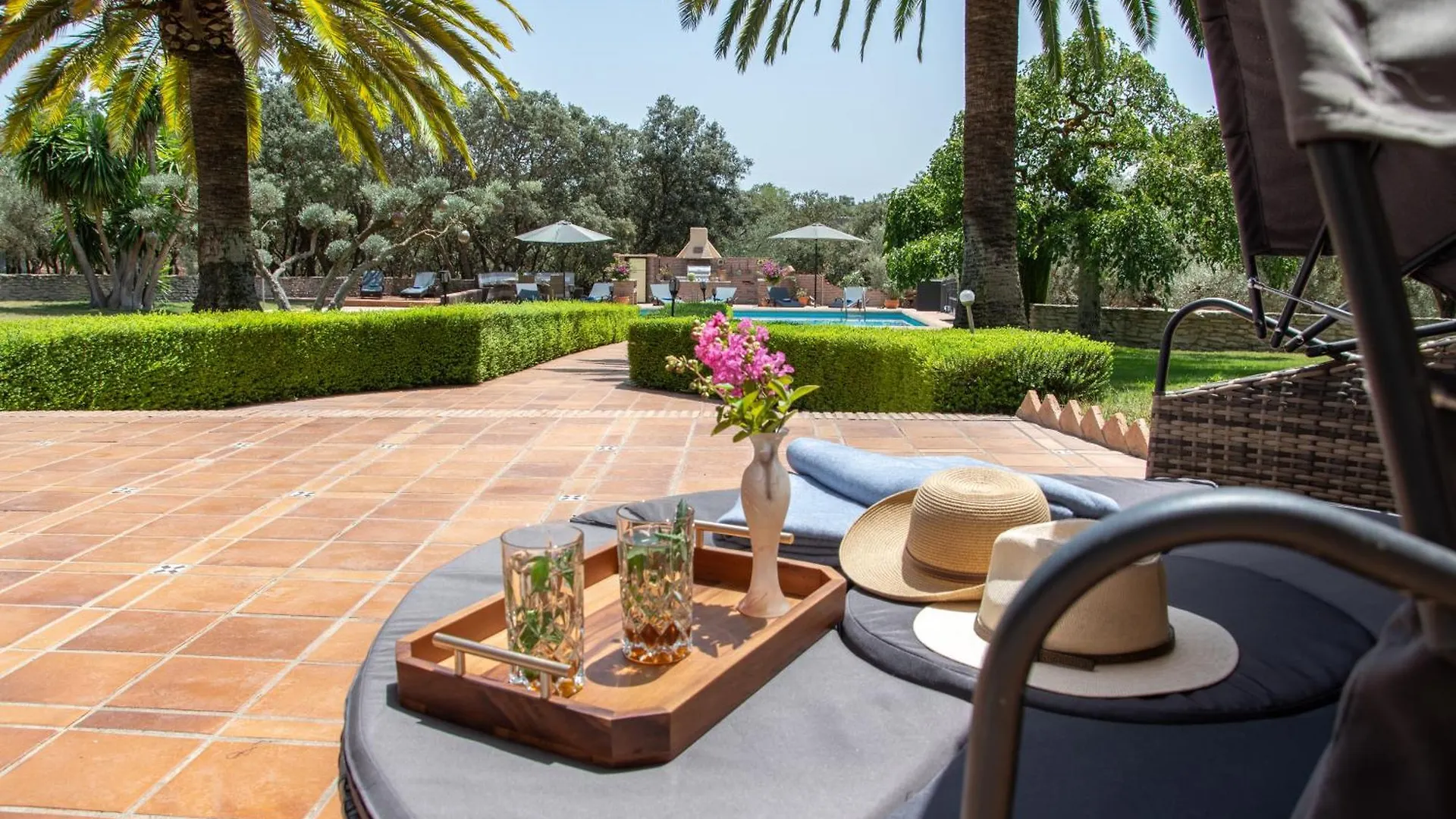 Andalusische Luxus-Finca Villa La Almunia Garden Ronda Arriate 0*,