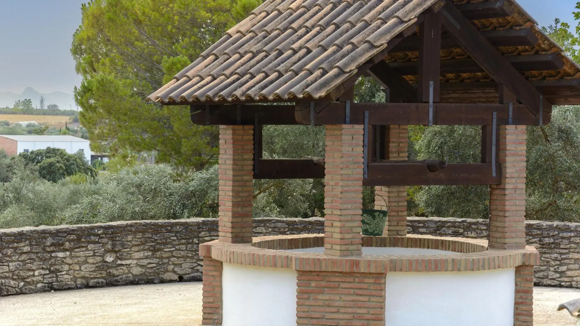 Andalusische Luxus-Finca Villa La Almunia Garden Ronda Arriate